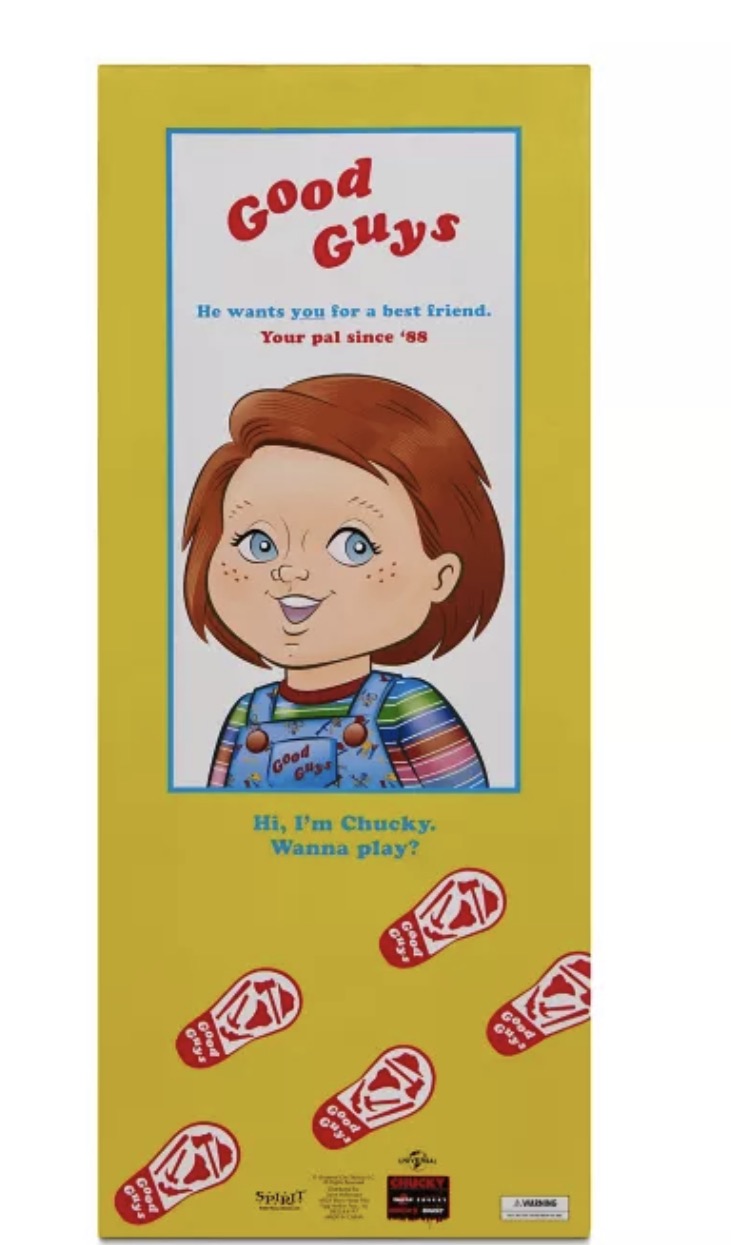 Officially Licensed Good Guys Chucky Doll 24” – Child’s Play Horror Collectible w/ B