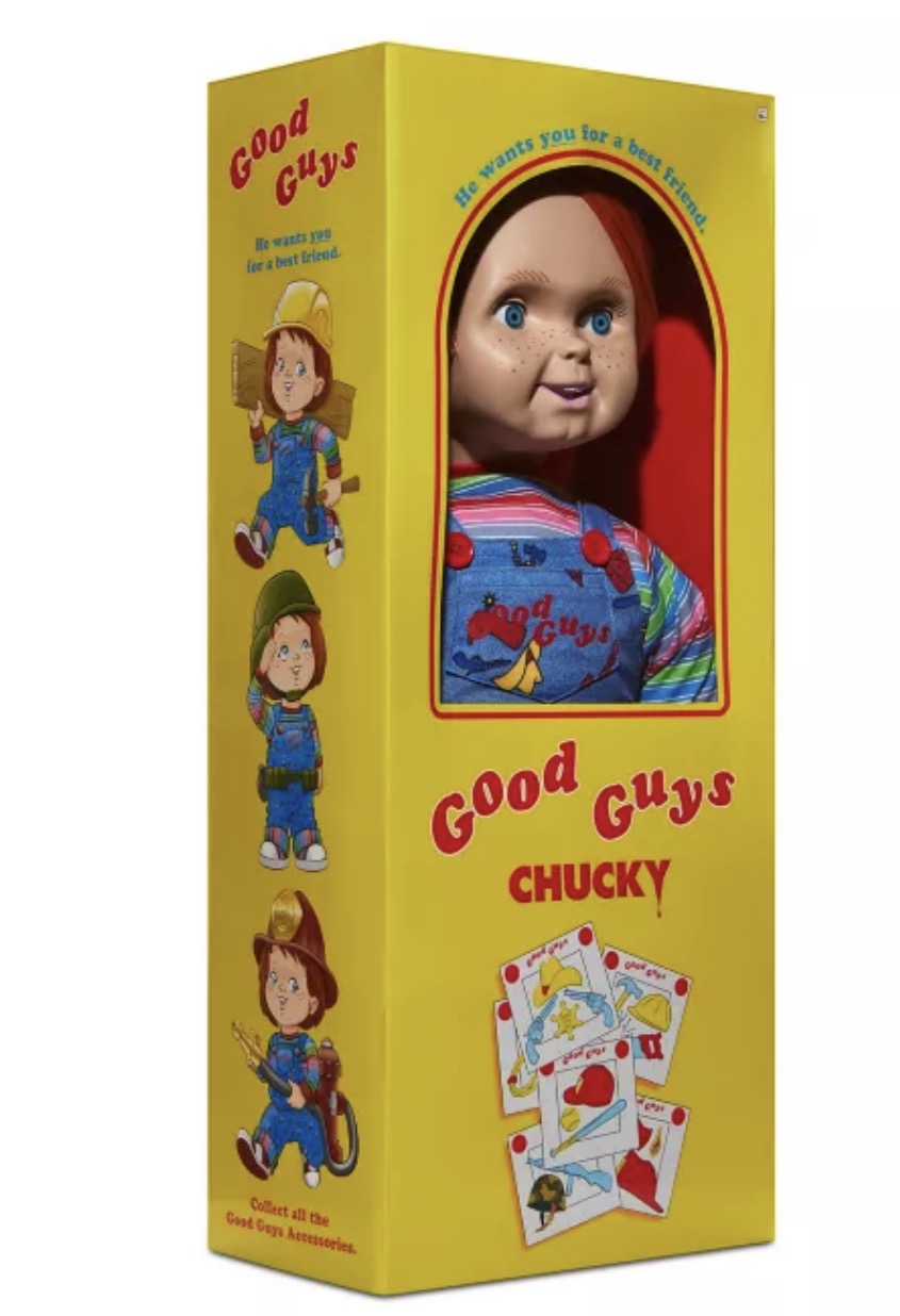 Officially Licensed Good Guys Chucky Doll 24” – Child’s Play Horror Collectible w/ B