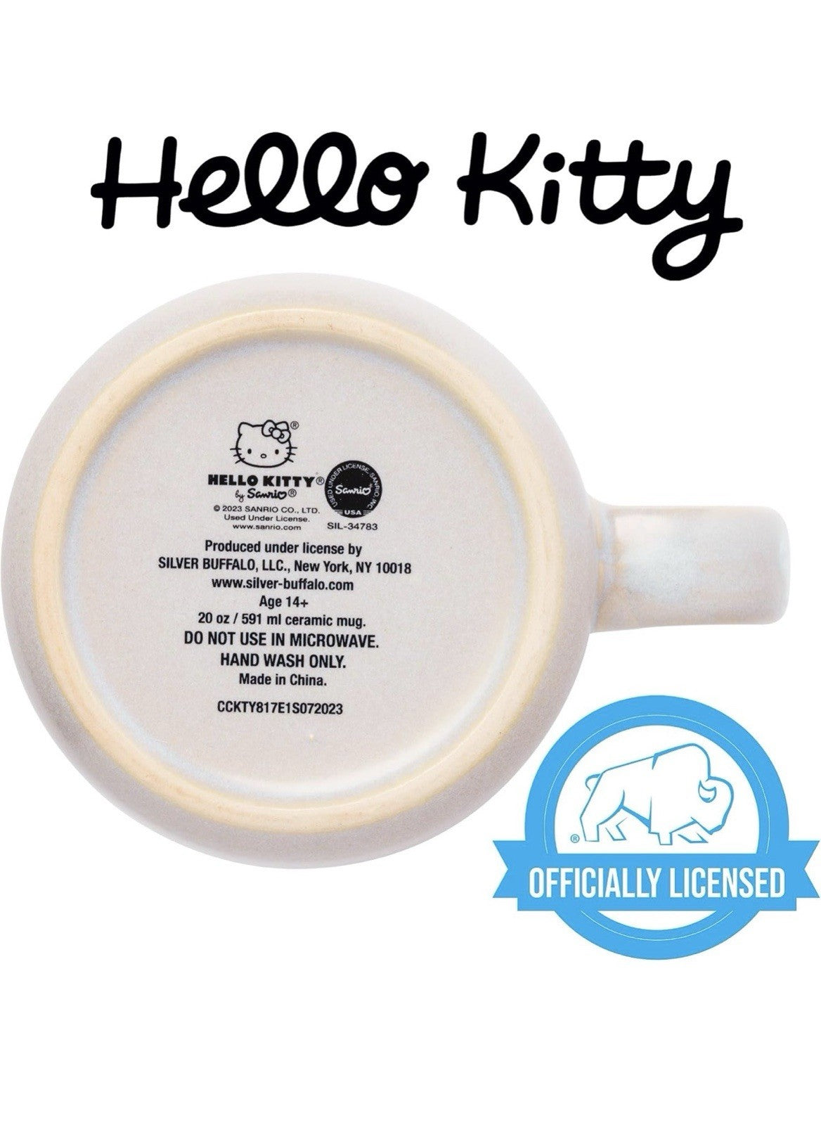 Hello Kitty 20 oz Pink Iridescent Ceramic Mug – Official Sanrio