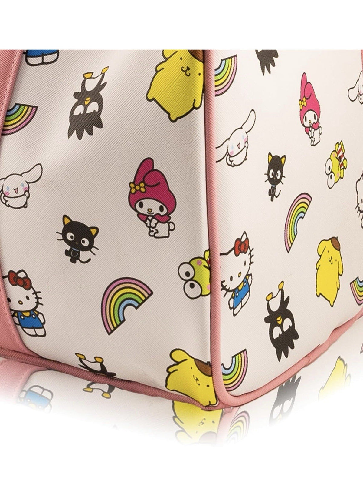 Hello Kitty & Friends Pink Duffel Bag – Sanrio Character Travel Overnight bag
